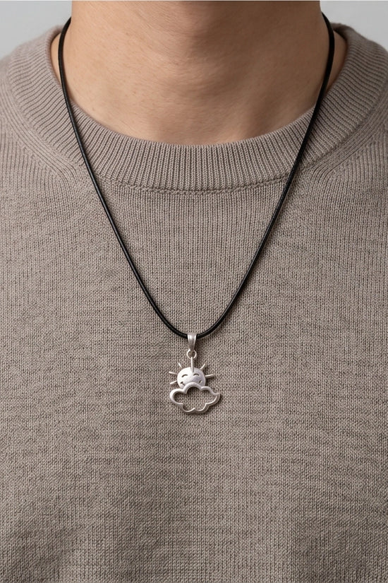 The Happy Sol Sun & Cloud Necklace