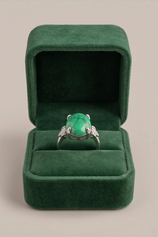 Botanical Meadow Turquoise Ring