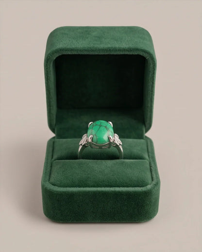 Botanical Meadow Turquoise Ring