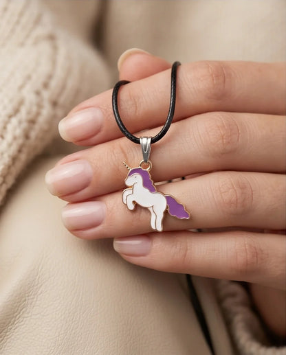 Pastel Purple Unicorn Pendant
