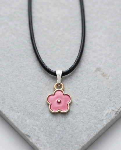 Soft Pink Blossom Pendant