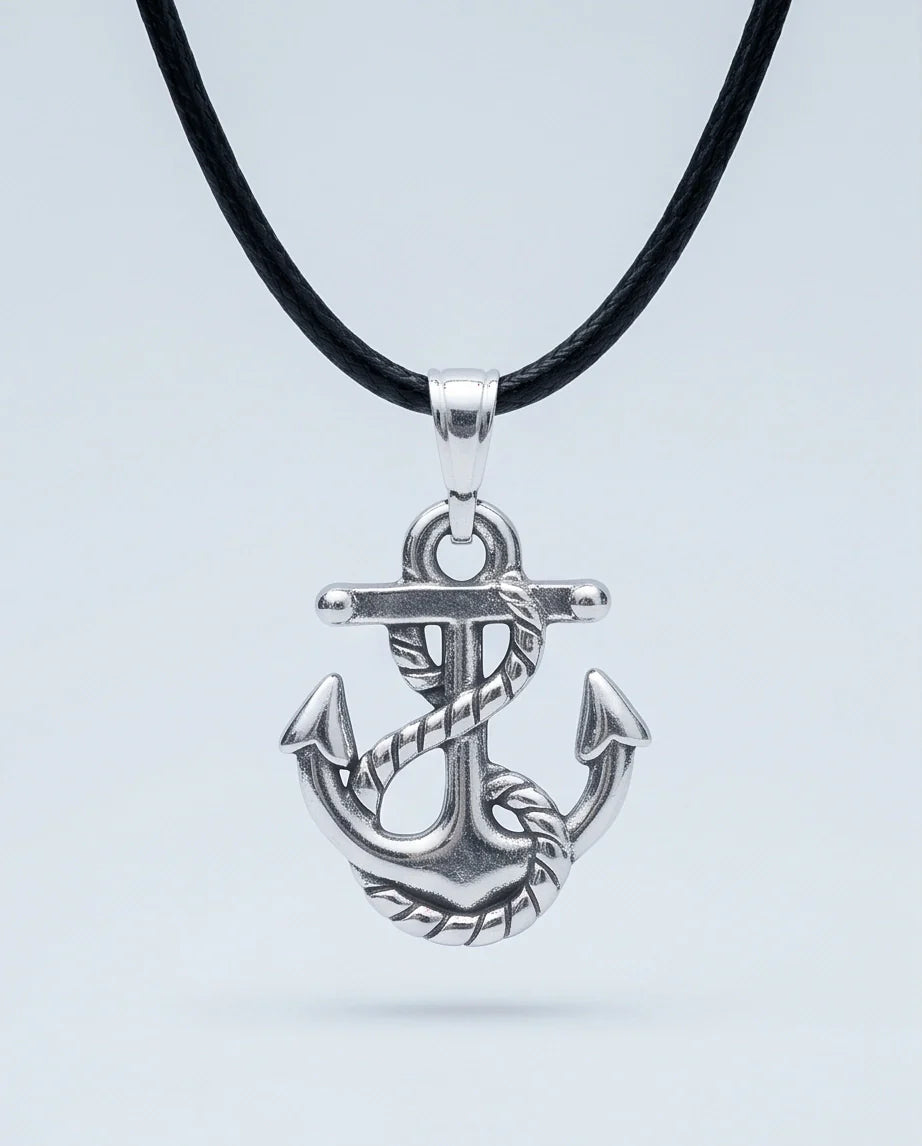 The Deep Sea Fouled Anchor Necklace