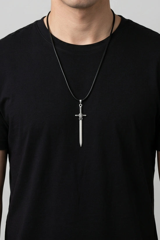The Excalibur Medieval Sword Necklace