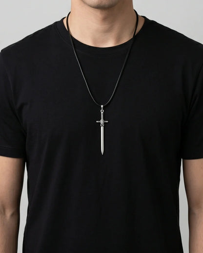 The Excalibur Medieval Sword Necklace
