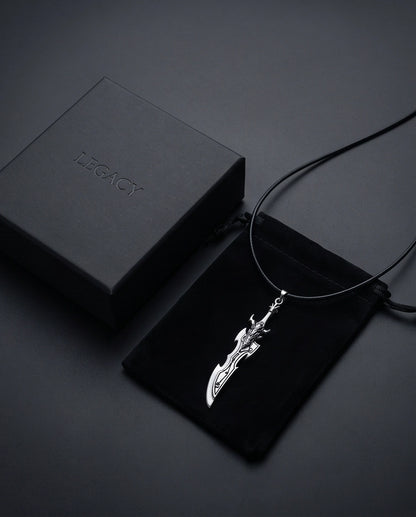 Dragon Skull Fantasy Blade Pendant