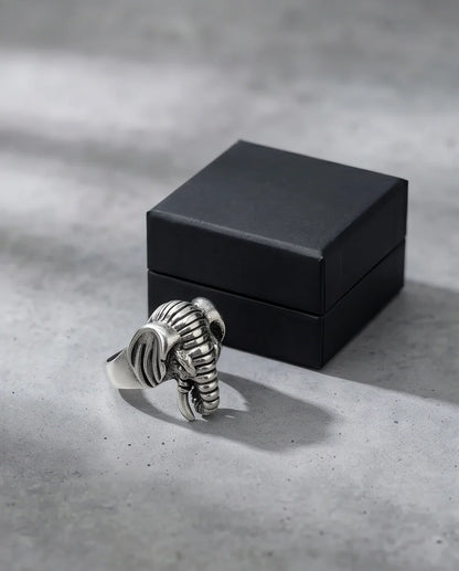 Elephant Totem Ring (often referred to as an Elephant Head Statement Ring).