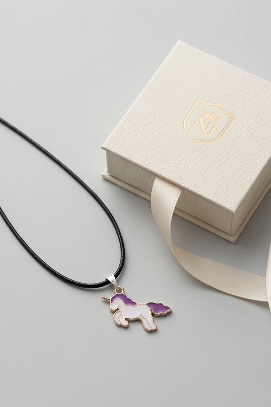 Pastel Purple Unicorn Pendant