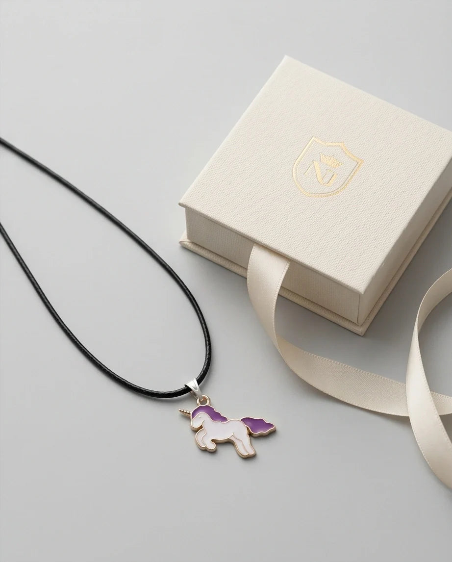 Pastel Purple Unicorn Pendant