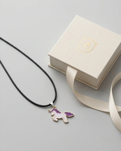 Pastel Purple Unicorn Pendant