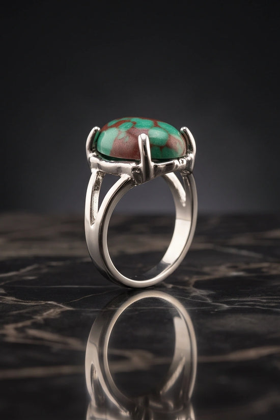 Ocean Matrix Turquoise Statement Ring