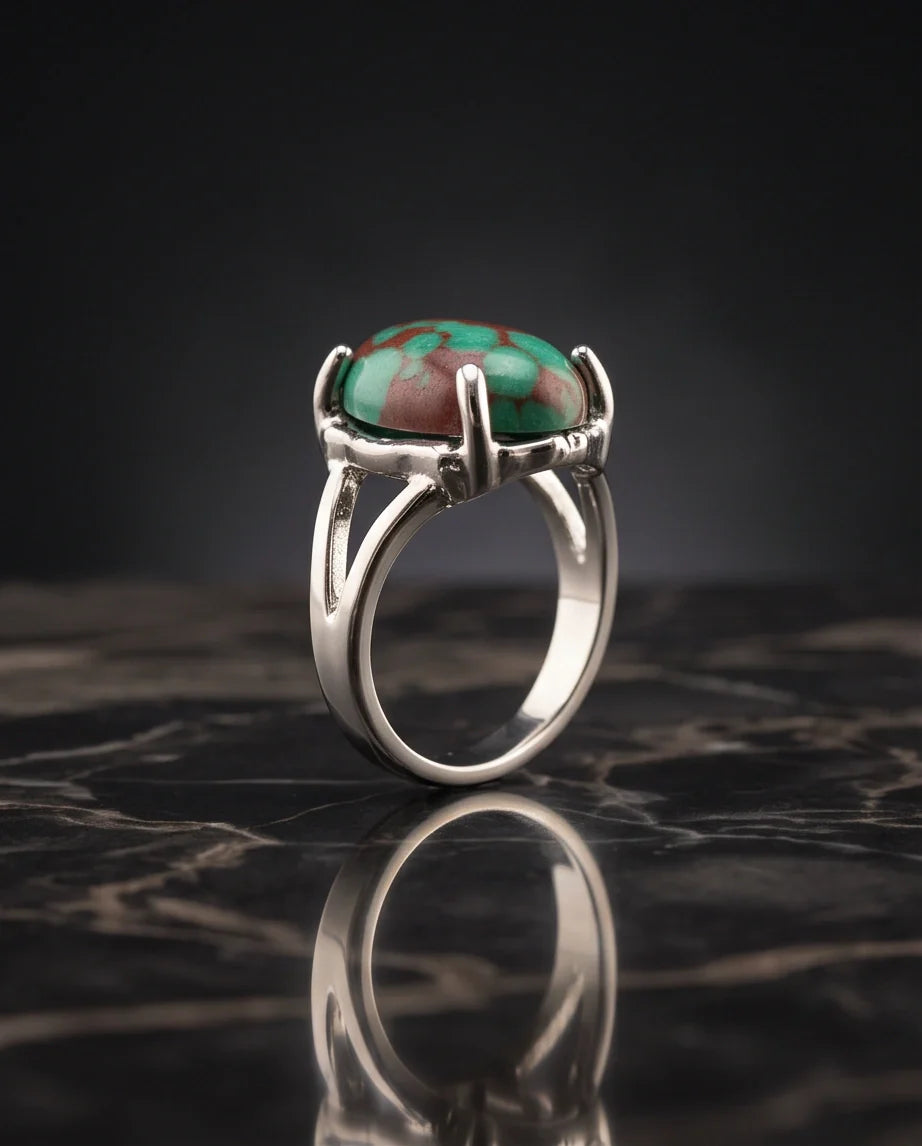 Ocean Matrix Turquoise Statement Ring