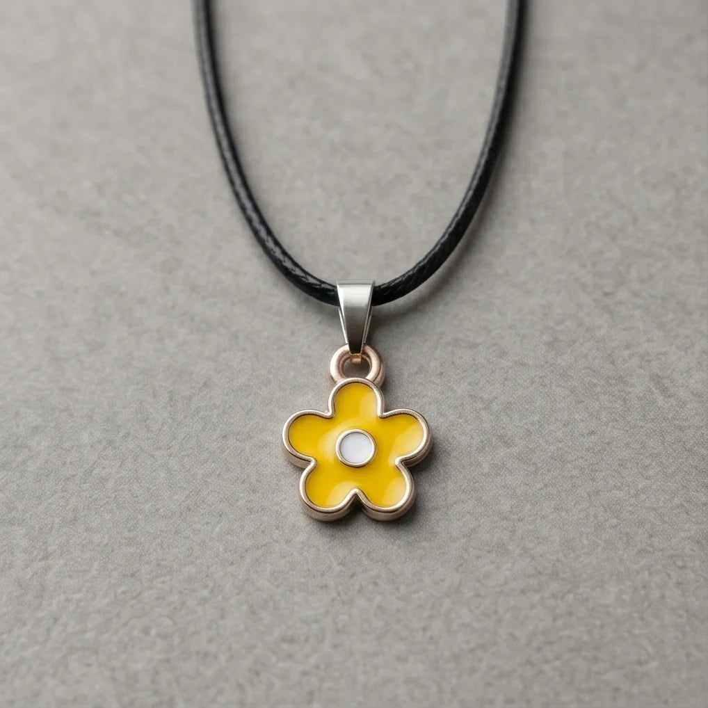 Sunflower Petal Blossom Choker