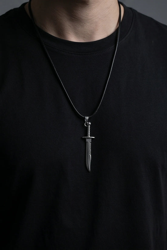 The Huntsman Combat Dagger Necklace