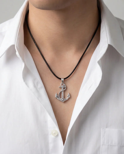 The Mariner’s Rope Anchor Necklace