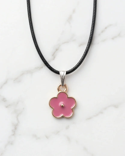 Soft Pink Blossom Pendant