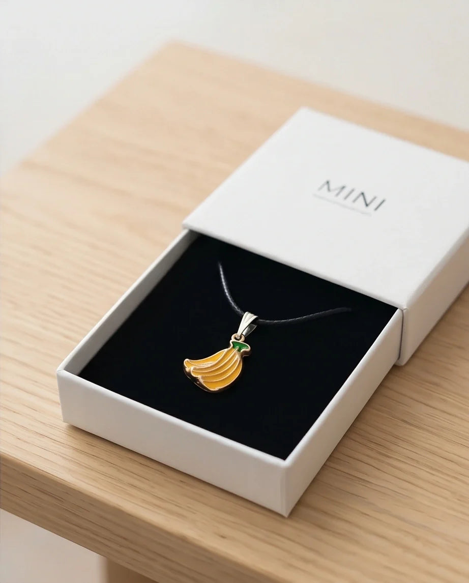 Sweet Banana Bunch Pendant