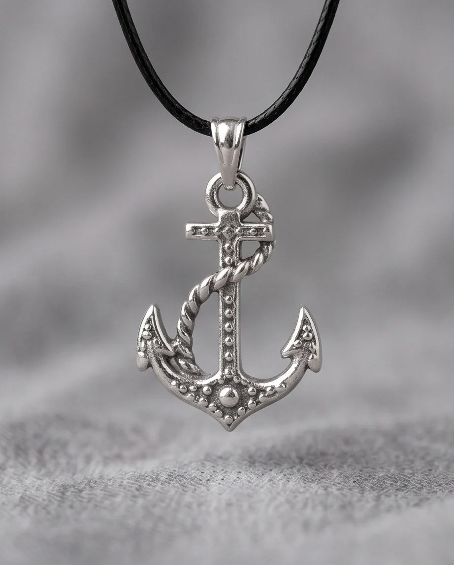 The Mariner’s Rope Anchor Necklace