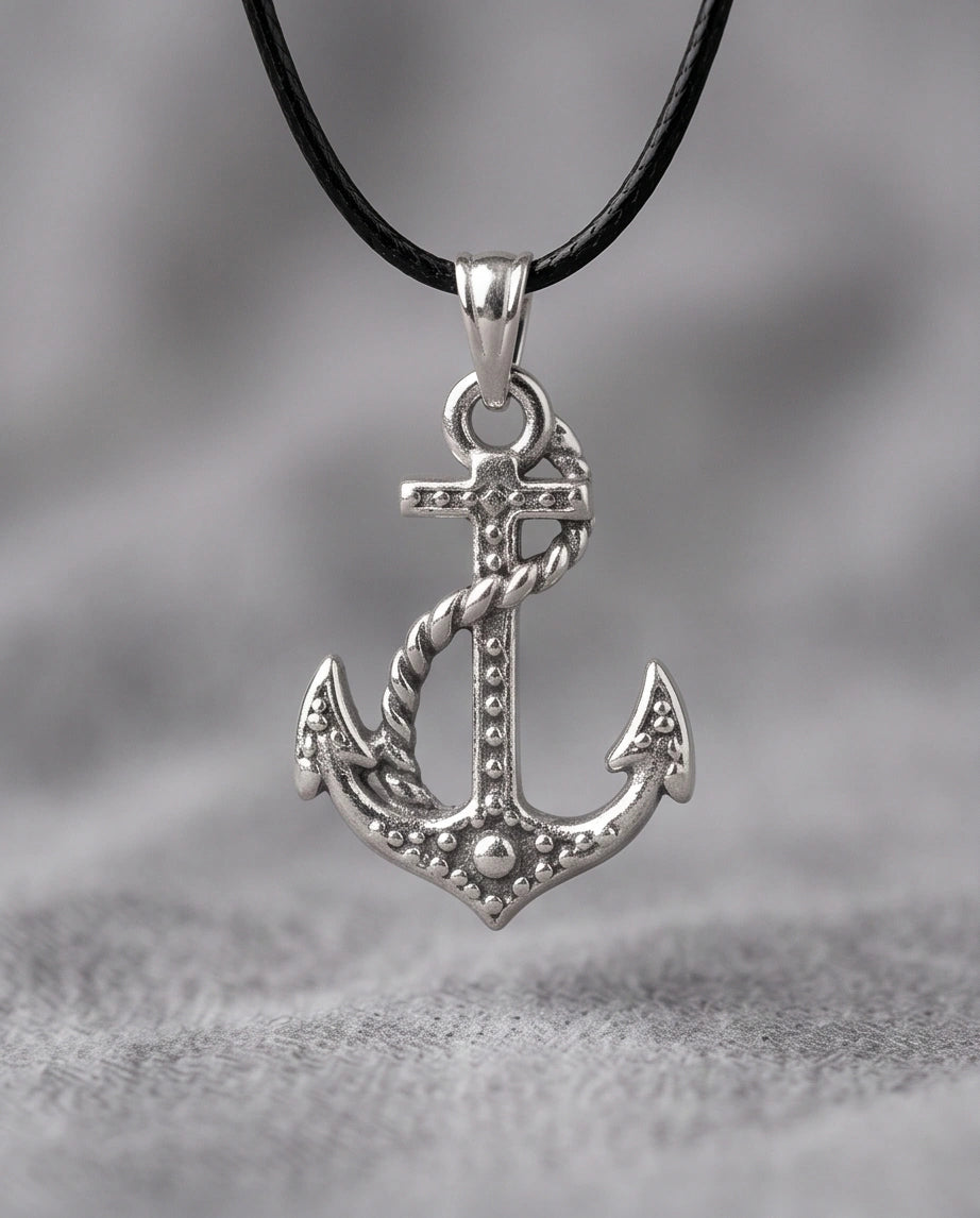 The Mariner’s Rope Anchor Necklace