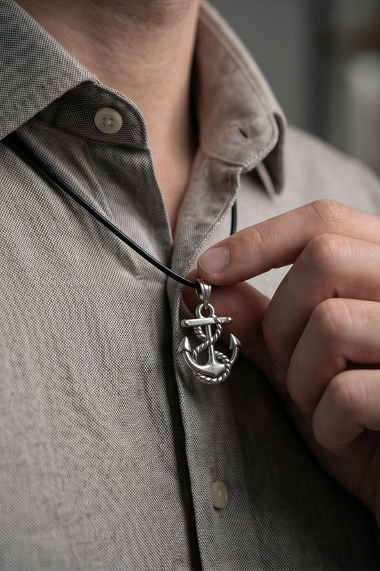 The Deep Sea Fouled Anchor Necklace