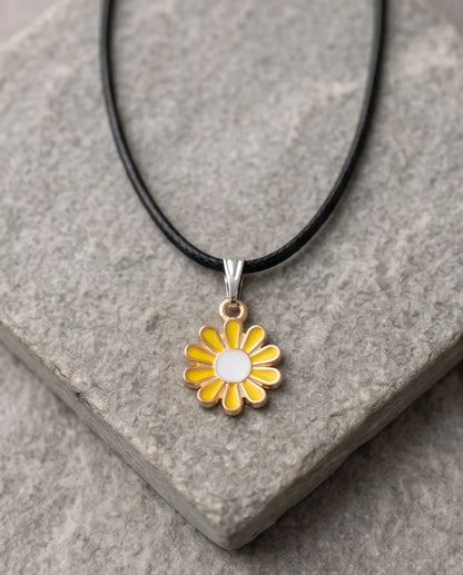 Golden Daisy Sunshine Necklace