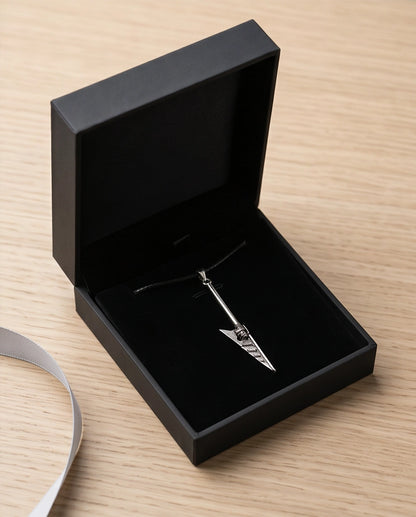 Tribal Arrowhead Spear Pendant