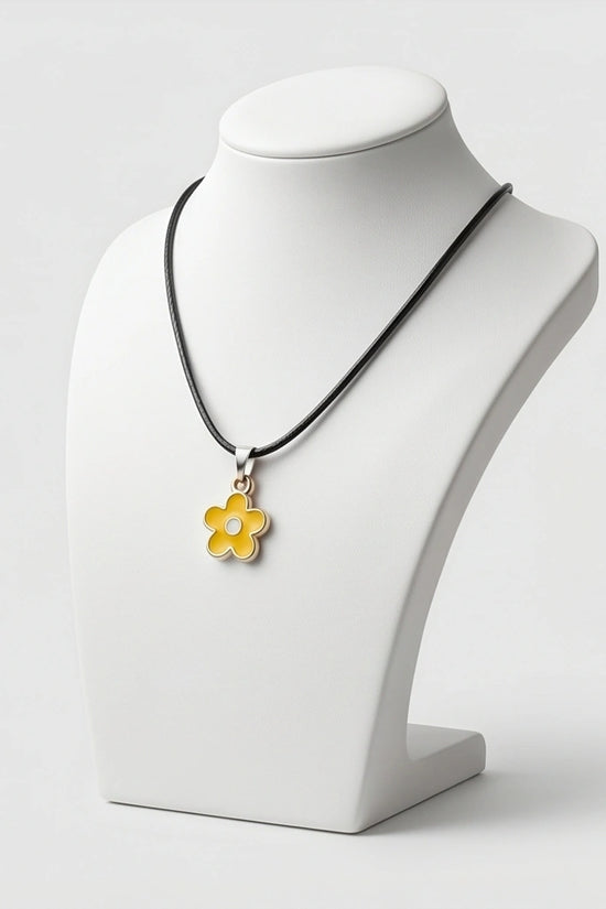 Sunflower Petal Blossom Choker