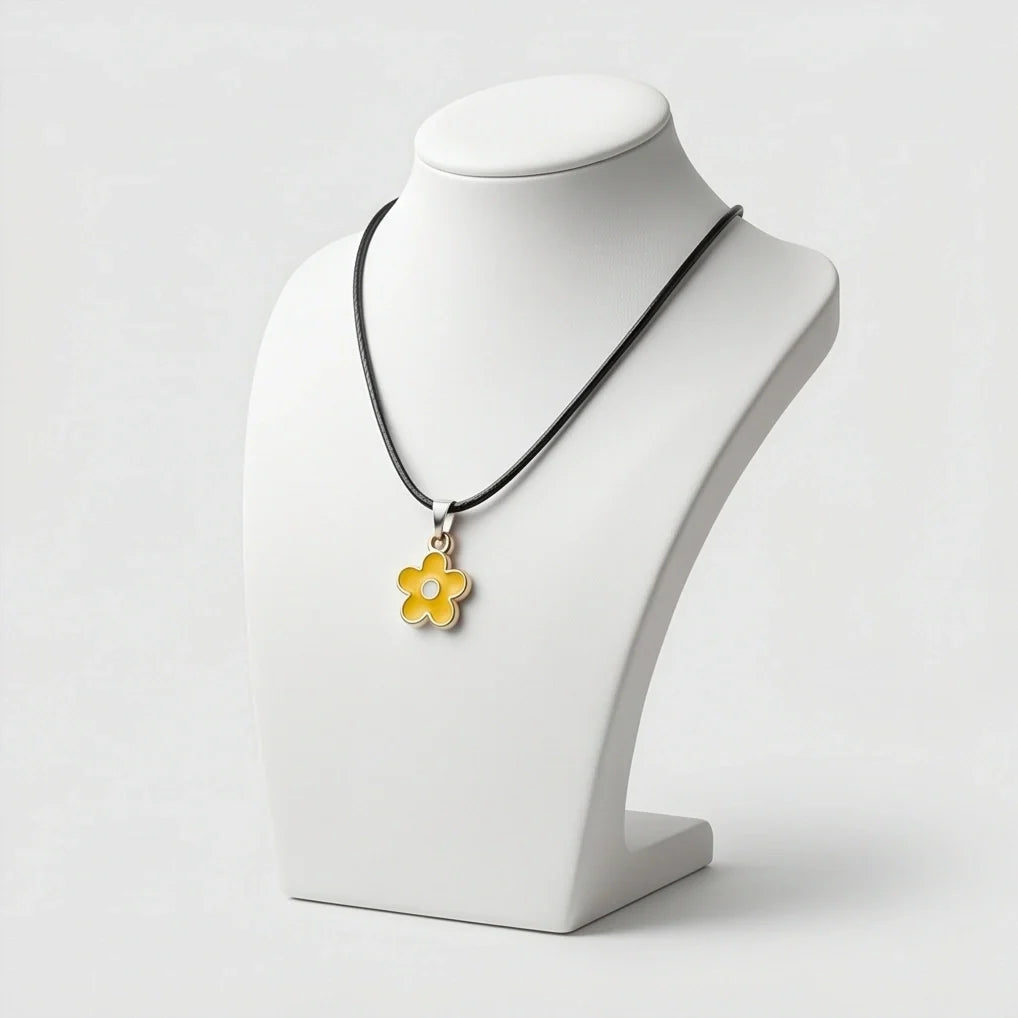 Sunflower Petal Blossom Choker