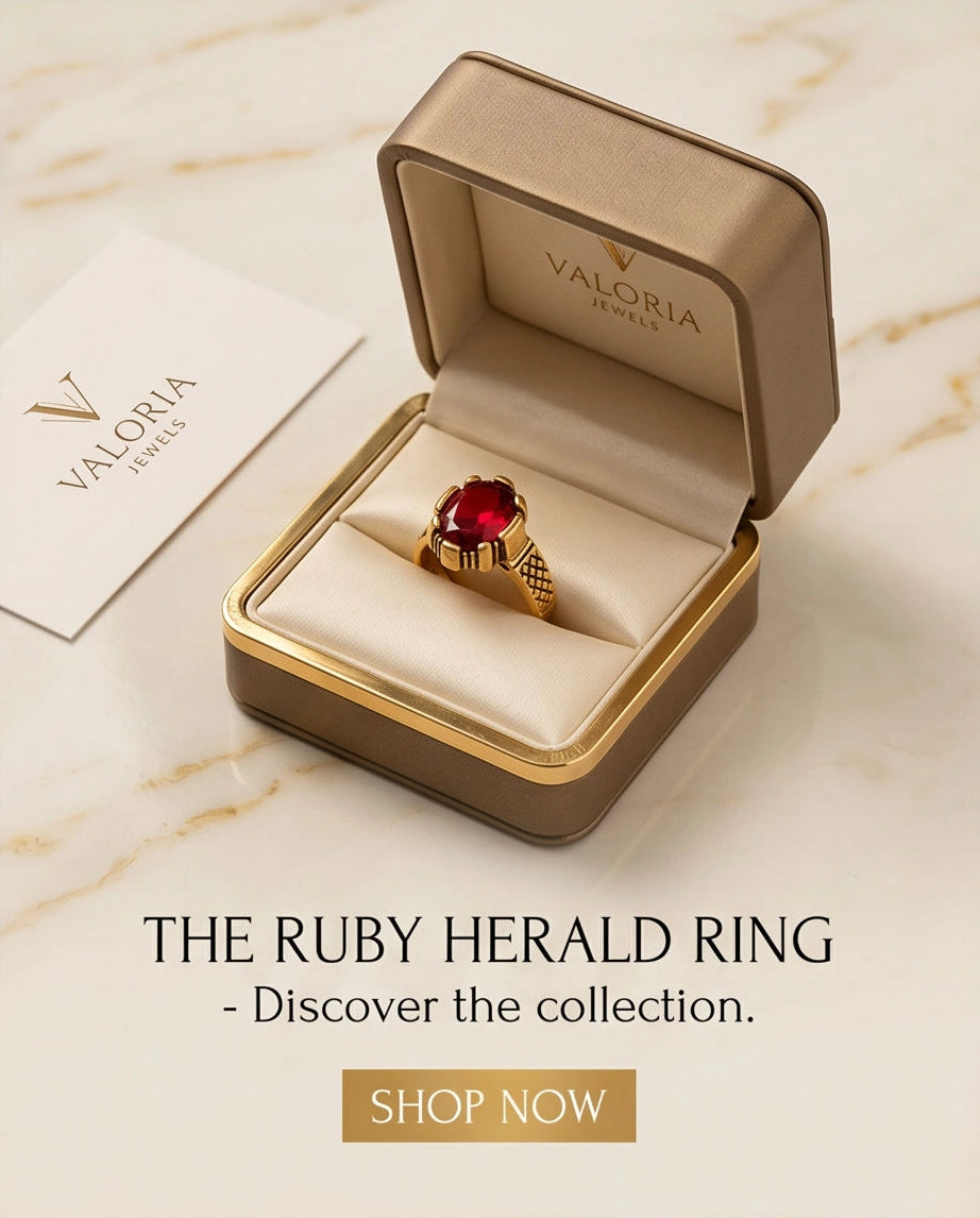 Antique Gold Oval Ruby Crown Signet Ring