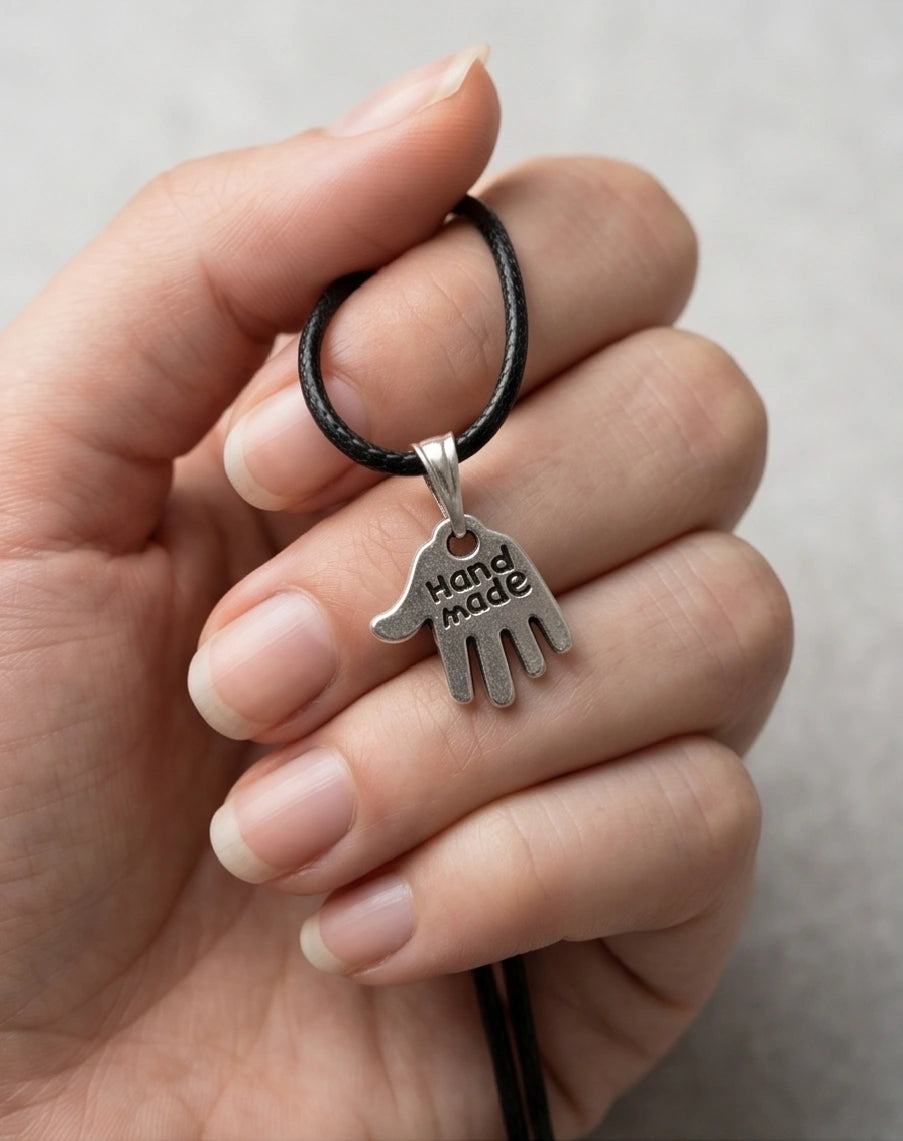 Silver Hand Made Pendant Necklace