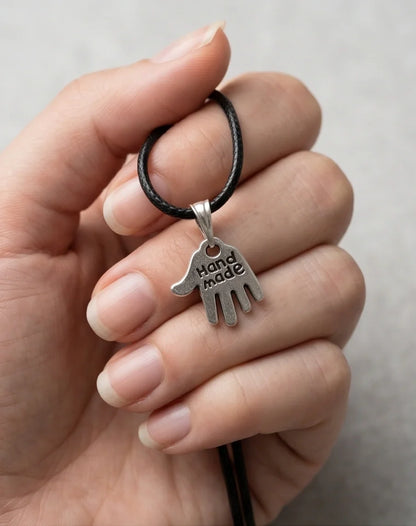 Silver Hand Made Pendant Necklace