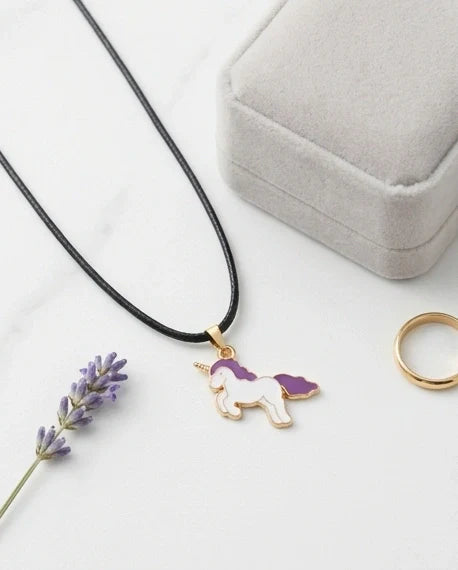 Pastel Purple Unicorn Pendant
