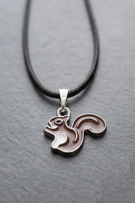The Chestnut Squirrel Pendant