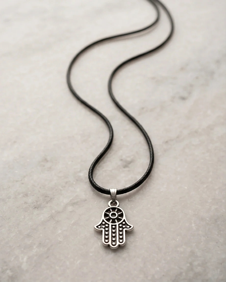 Vintage Industrial Link Pendant Necklace