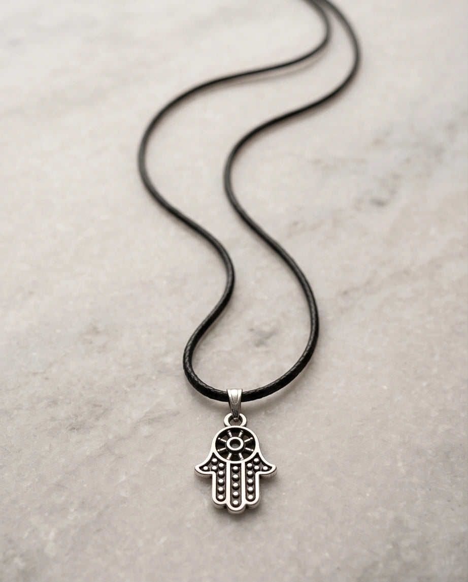 Vintage Industrial Link Pendant Necklace