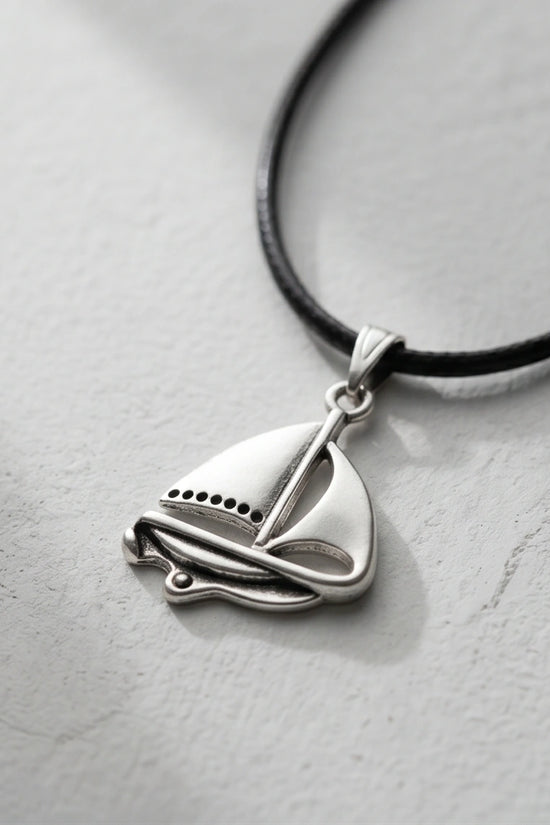 The Mariner Sailboat Pendant Necklace