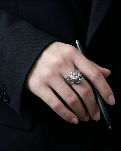 "Serpent’s Legacy" – Premium Viper Statement Ring