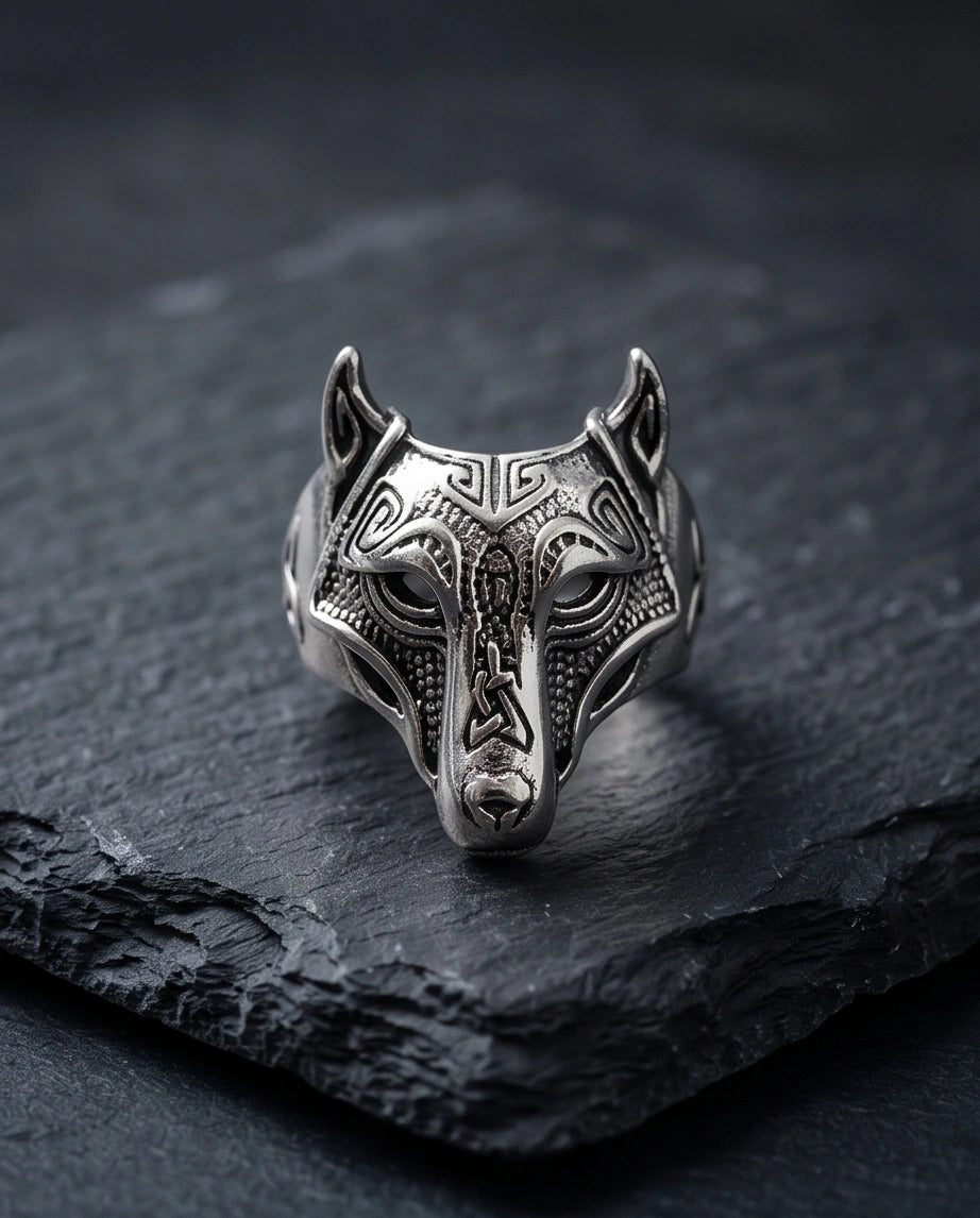 Wolf Ring (often associated with Fenrir from Norse mythology).
