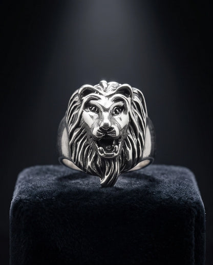 Sovereign Lion Sculpted Ring