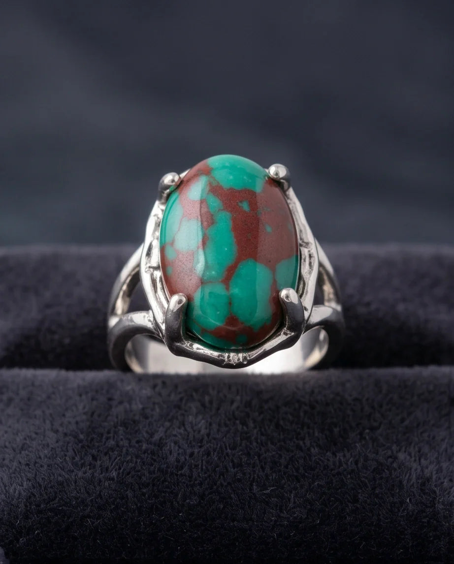 Ocean Matrix Turquoise Statement Ring