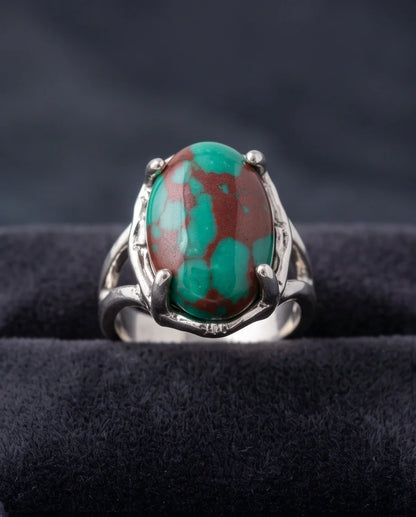 Ocean Matrix Turquoise Statement Ring