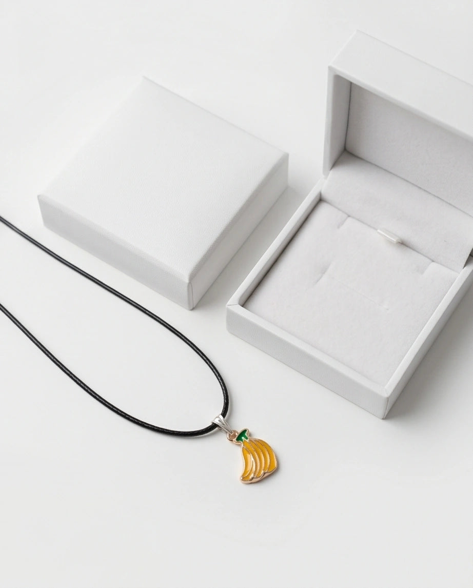 Sweet Banana Bunch Pendant