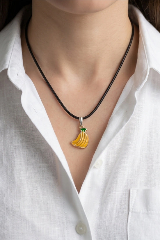 Sweet Banana Bunch Pendant