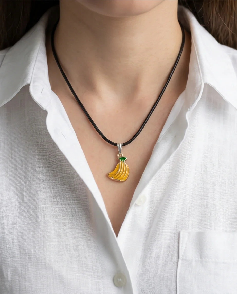 Sweet Banana Bunch Pendant
