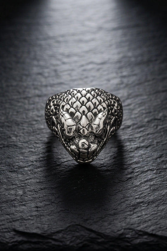 "Serpent’s Legacy" – Premium Viper Statement Ring