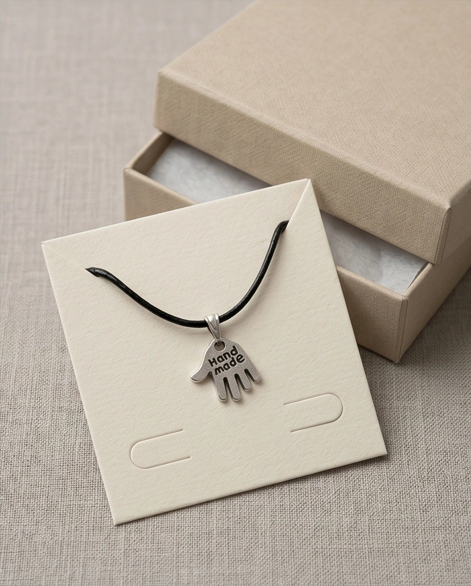 Silver Hand Made Pendant Necklace