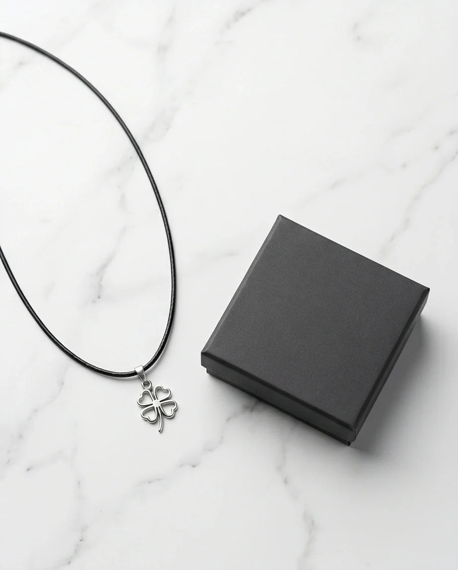 The Lucky Charm Four-Leaf Clover Necklace