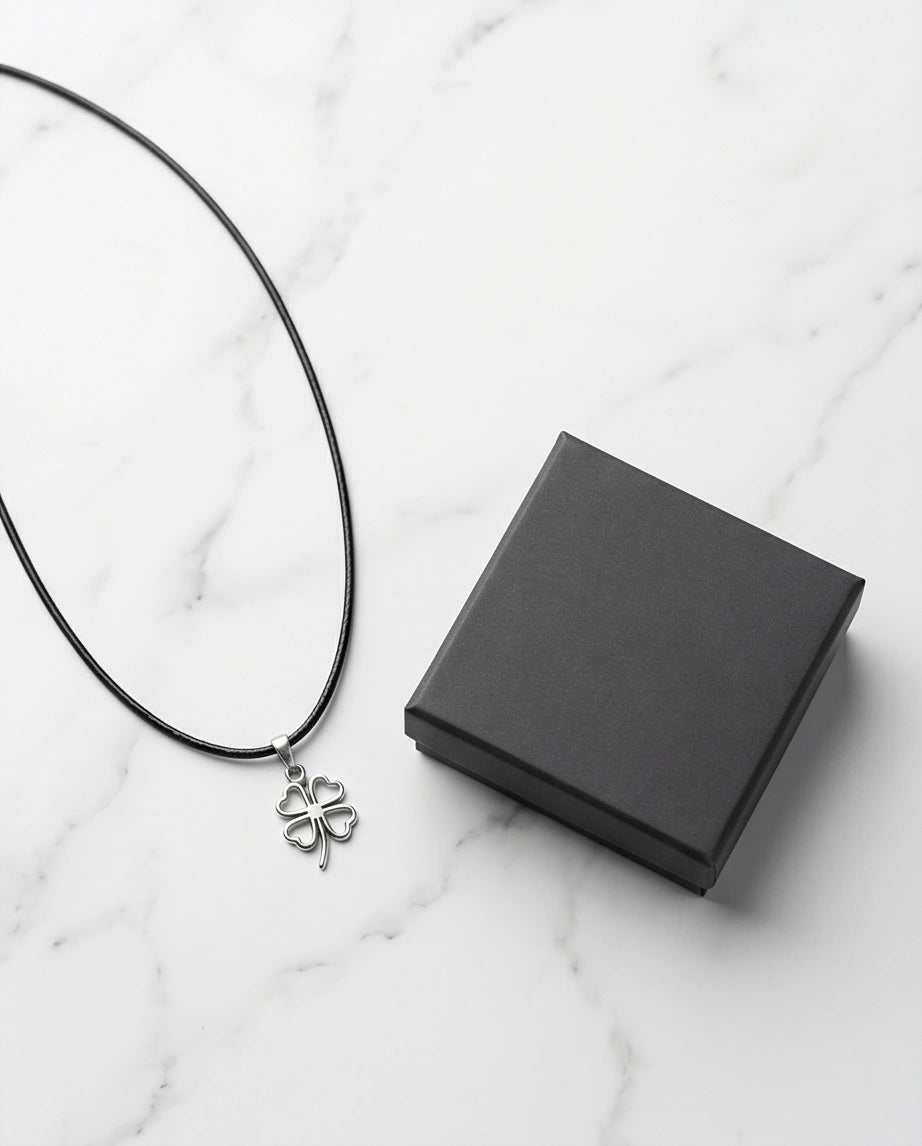 The Lucky Charm Four-Leaf Clover Necklace