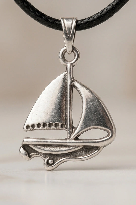 The Mariner Sailboat Pendant Necklace
