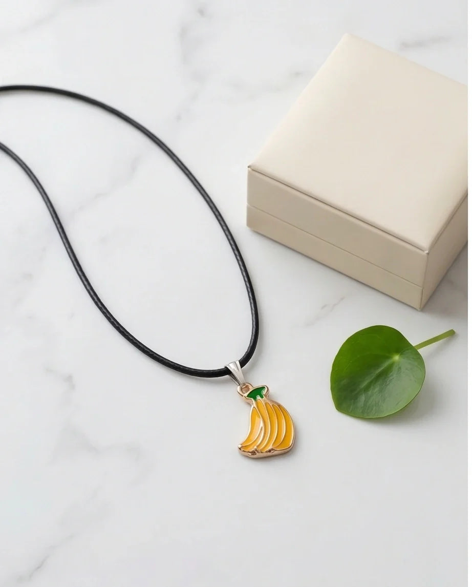 Sweet Banana Bunch Pendant