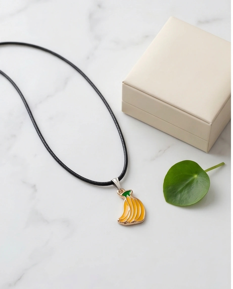 Sweet Banana Bunch Pendant